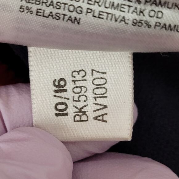 ADIDAS Colorblock Track Jacket Medium 21x26 Baggy Red Stripes - Picture 9 of 16